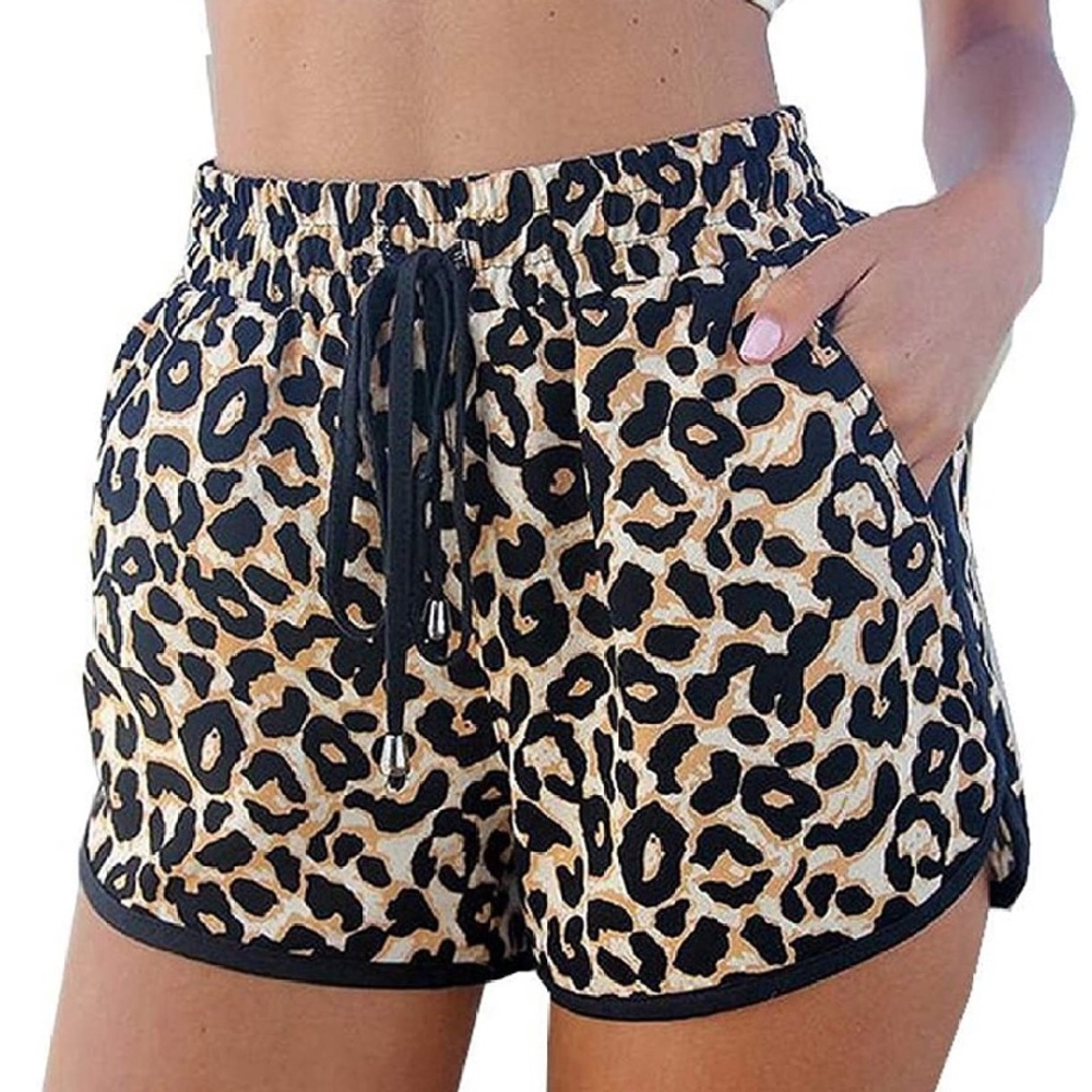 Leopard shorts